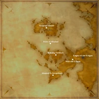 Map of Vana'diel's "Aradjiah Continent"
