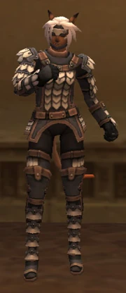 A Mithra in full Centurion's Scale Mail