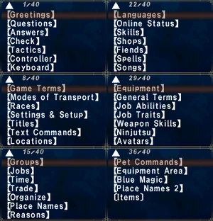 Categories