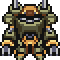 Field sprite of an unmanned Magitek Armor (front)