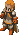 Zalbaag's in-game sprite as a zombie.