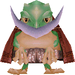 Cid as a frog.