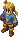 Ramza's sprite in Chapter 1
