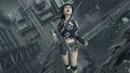 Yuffie in Final Fantasy VII: Advent Children.