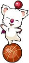 Moogle, as he appears in Mario Hoops 3-on-3
