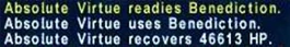 The result of 30 h of gameplay