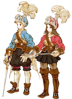 Male and Female Onion Knights.
