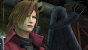 Genesis talking with Sephiroth (Off-screen).