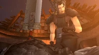 Zack inherits the Buster Sword from Angeal.