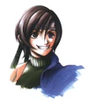 Menu portrait in Final Fantasy VII