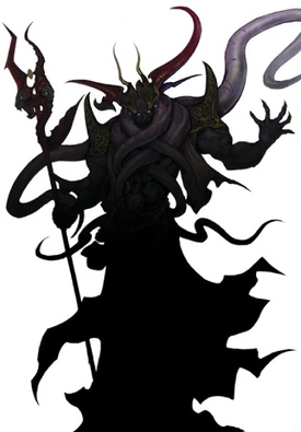 Enuo, illustrated by Tetsuya Nomura for Final Fantasy V Advance