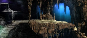 Northern Crater, as seen in Final Fantasy VII