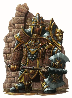 A gold dwarf