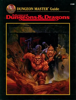 Cover of the Dungeon Master Guide 2nd edition (revised)