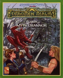 The cover of Ruins of Myth Drannor