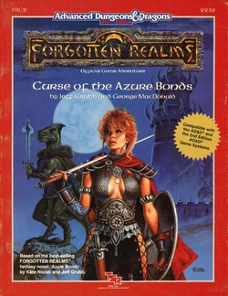 Cover of Curse of the Azure Bonds