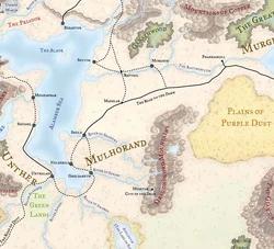 Map of Mulhorand