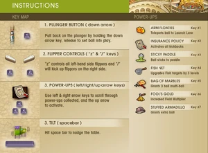 Instructions for Gaia Pinball
