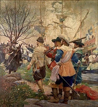 Landing of the Swedes in 1638