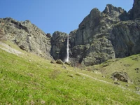 Raysko Praskalo, the highest waterfall in the Balkans