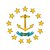 Flag of Rhode Island and Providence Plantations