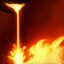 Flamme liquide