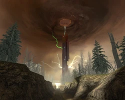 The Citadel shortly before its destruction in Episode One.