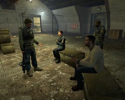 The scene in Episode Two.