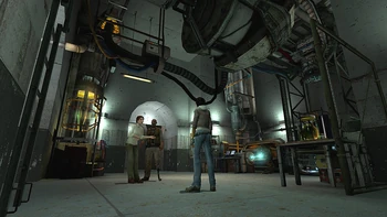 Doctor Eli Vance's lab in Black Mesa East