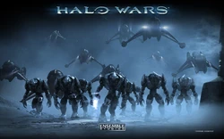 The Elites as depicted in a prerendered trailer for Halo Wars.