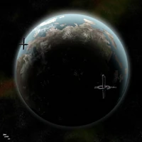 Orbital UNSCDF plates-formes de d�fense de l'orbite g�osynchrone autour de la Terre.