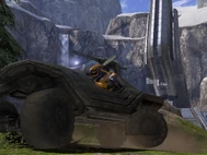 Marlin driving his Warthog in Ep. 7