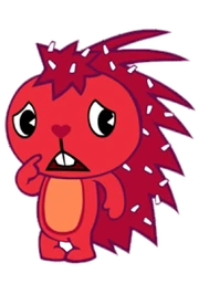 Flaky, the frightened porcupine