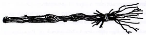A Medieval Broomstick.