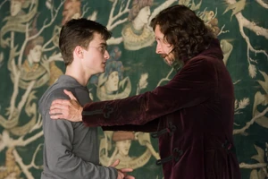 Sirius with his godson, Harry Potter.