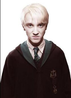 Draco Malfoy in Slytherin Uniform