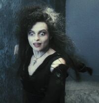 Bellatrix after being freed from Azkaban.