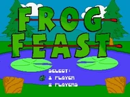 The logo for Frog Feast