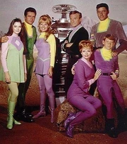 The cast of Lost in Space