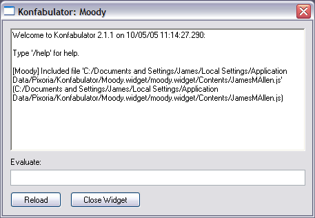 Image:Debug Window on Windows.png