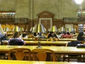 reading room at the library