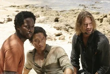Sawyer, Michael und Jin treffen die Anderen