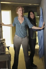 Juliet und Sun in der Stab-Station