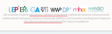 The small print at the foot of the Hanso Foundation's Mission Statement.