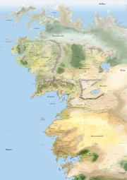 An expanded universe map of Middle-earth