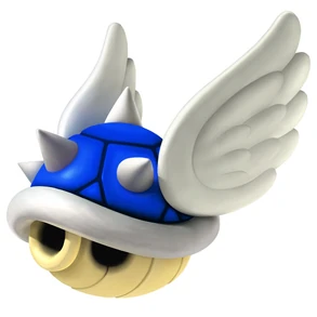 Blue Shell in Mario Kart Wii