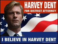 Aaron Eckhart as Harvey Dent in The Dark Knight (2008)