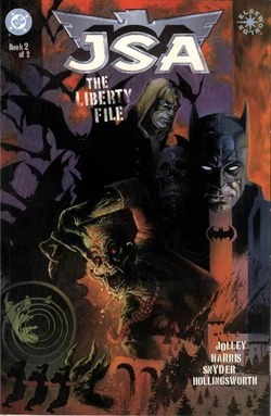 Cover to JSA: The Liberty File #2