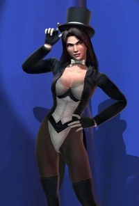 Zee from the Justice League Heroes video game