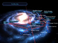 Known relay paths in the galaxy
